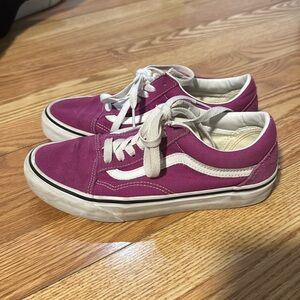 Vans Old Skool Magenta Suede/Canvas shoes